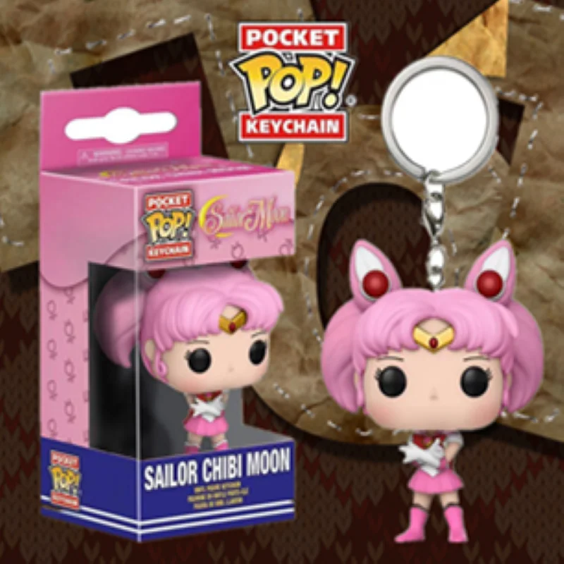 

Japanese cartoon Sailor Moon keychain multifunctional keychain anime keychain handheld office children's birthday gift pvc