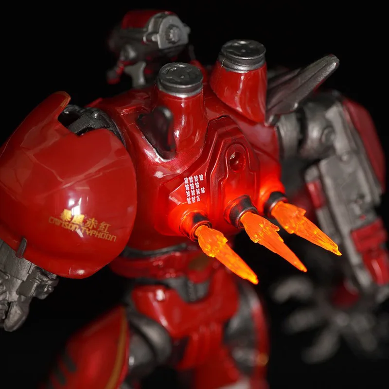Pacific Rim Figur Deluxe Light Edition Crimson Typhoon Light Actionfiguren Typhoon Gipsy Danger Lighting Anime Dekoration 20 cm – Detail 9