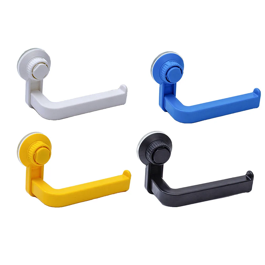 Description Picture 2 of item1pc Punch-free Paper Towel Holder Roll Holder Suction Cup Paper Hanging Toilet Roll Paper Holder Bathroom Tissue Holder