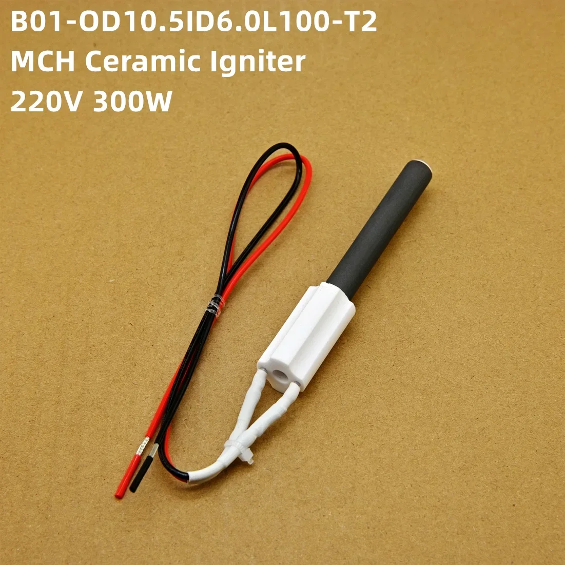 220V 300W Ceramic Igniter wood pellet oven Ignition rod biofuel heater fast Ignition energy saving high efficiency &Phi;10.5*100mm