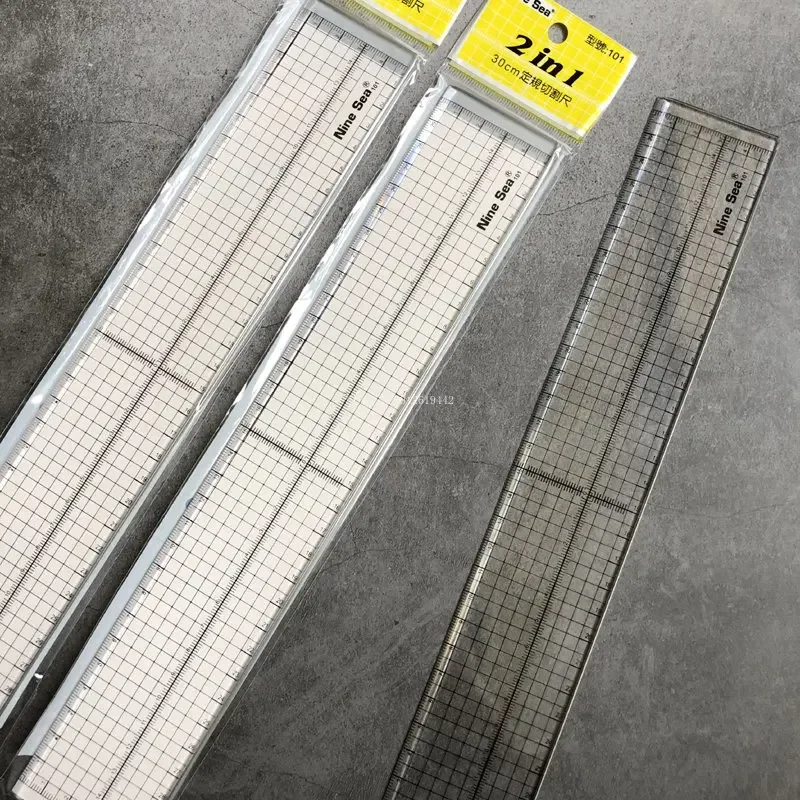 Taiwan Jiuyang Steel Edge Ruler Strip 30cm