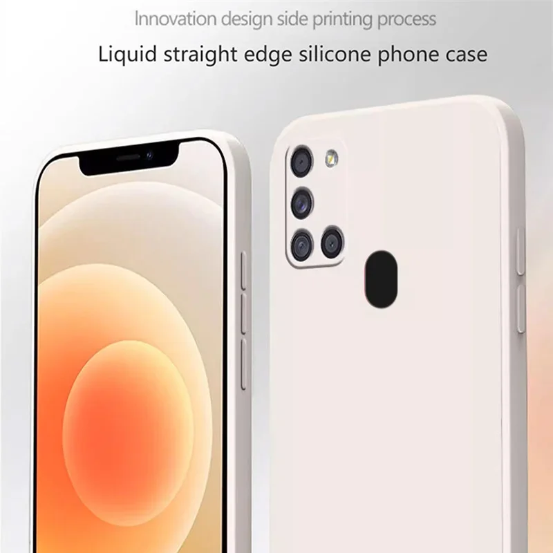 Shockproof Liquid Silicone Soft Back Phone Case - Durable Protection and Sleek Design