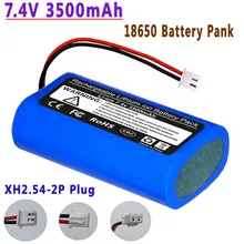 브랜드. 2s1p. 충전식 리튬 배터리 앰프, 7.4 V, 3500 MAH, 전원 장난감 액세서리, LED 조명 보안 장비