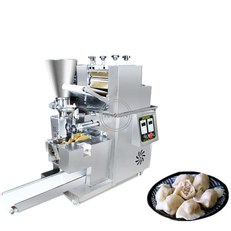 

Automatic Dumpling Making Forming Machine Gyoza Momo Samosa Empanada Folding Machine Wonton Wrapper Skin Maker