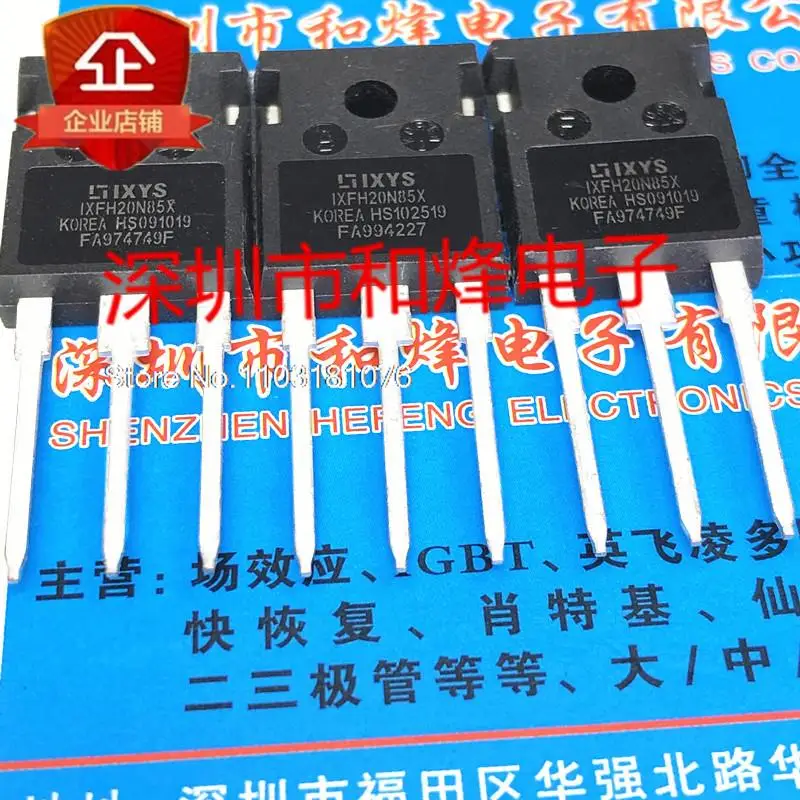 

(5PCS/LOT) IXFH20N85X TO-247 850V 20A New Original Stock Power chip