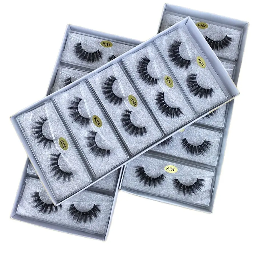 

Lashes Bulk Wholesale 30/50/100/200 pairs 3d mink lashes bulk extension natural Long false eyelashes makeup Fluffy Eye Lashes