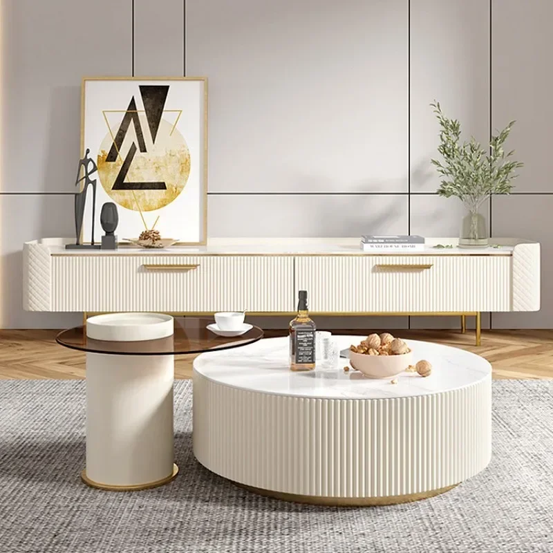 

Minimalist Round Coffee Table Luxury Unique Nordic Center Coffee Table Living Room Bedroom Mesitas De Noche Interior Decoration