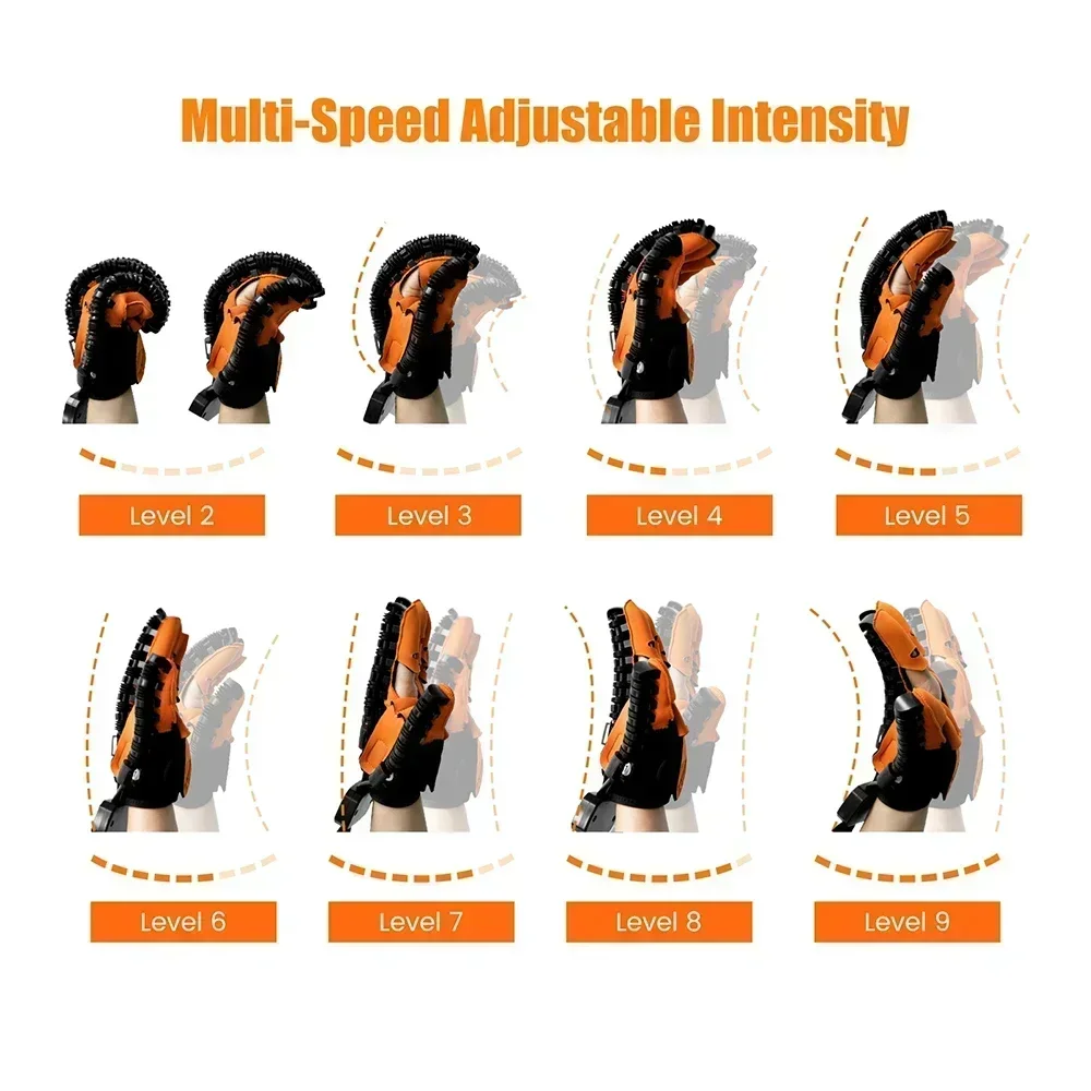 Hemiplegia Rehabilitation Robot Glove Stroke Brain Hemorrhage Hand Rehabilitation Equipment Finger Function Recovery Robot Glove 5