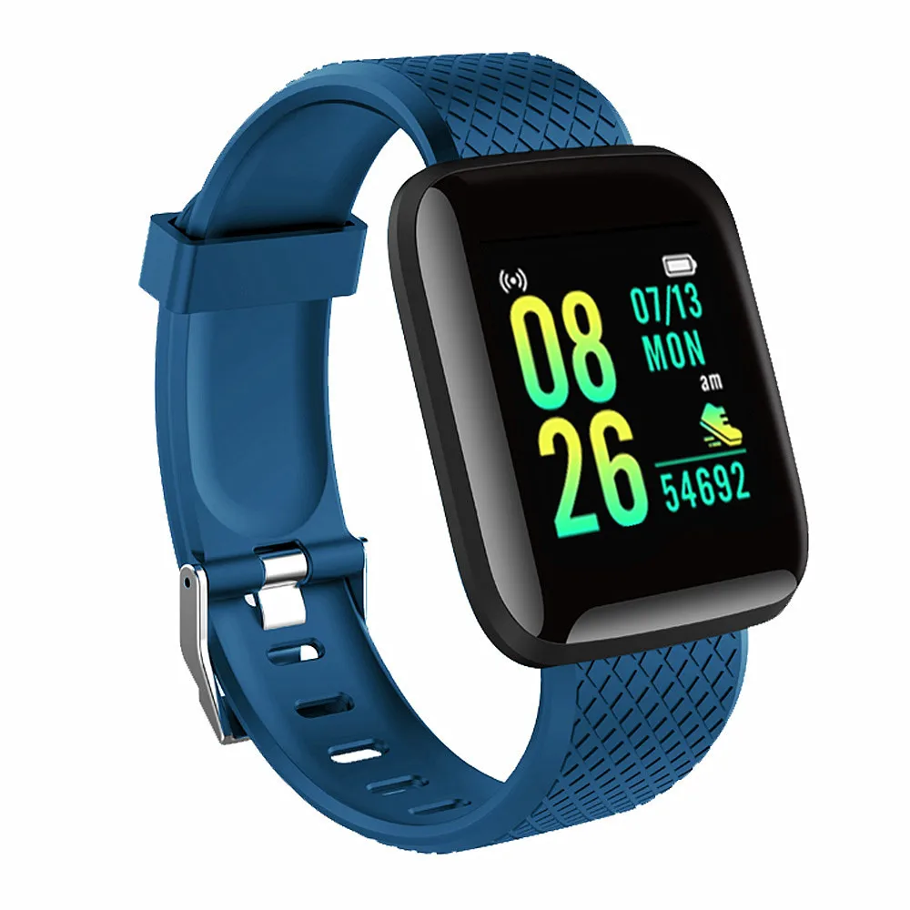 

Smart Watch D13 Bluetooth Fitness Tracker Sports Watch Heart Rate Monitor Blood Pressure 116Plus Smart Bracelet for Android IOS
