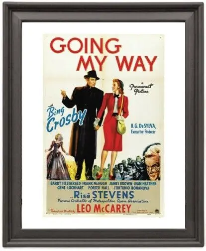 

Рамка для фотографий с постером Going My Way 16x12 дюймов