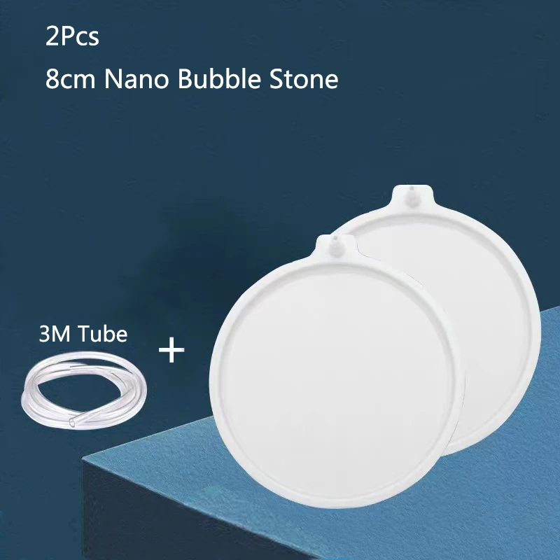 35/50/80/100mm Aquarium Aquarium Luft Stein Sauerstoff Belüfter Zunehmende Luft Blase Teich Pumpe Hydrokultur sauerstoff Zubehör 1/2Pcs – Detail 16