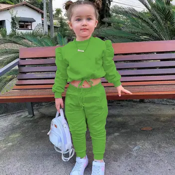 Girls' Hoodie & Pants Set 1