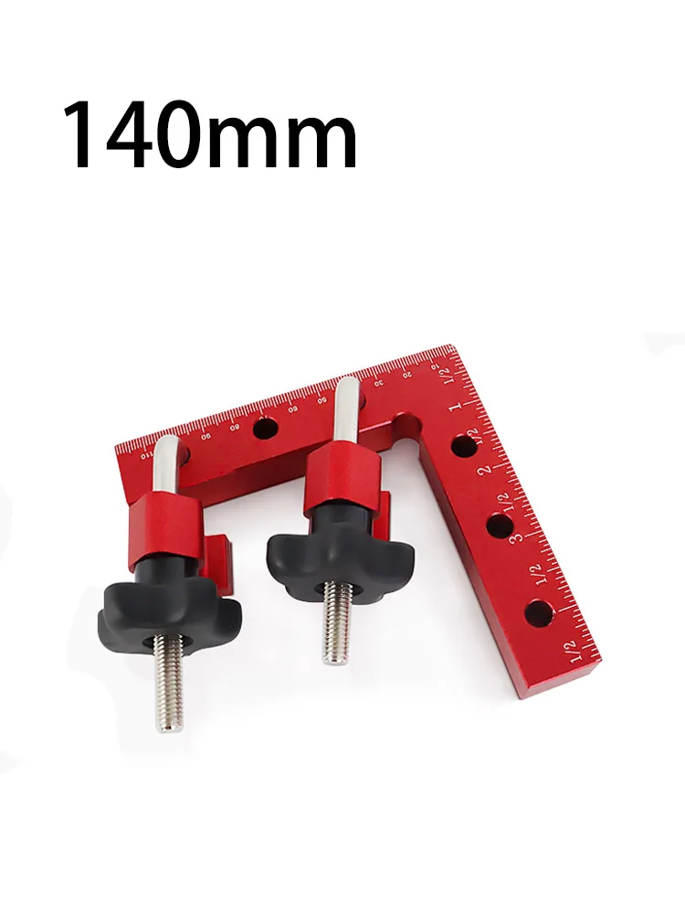 1 PC 90 Degrees L-Shaped Auxiliary Fixture Splicing board Positioning Panel Fixed clip Carpenter's Square Ruler Woodworking tool wood pellet press Woodworking Machinery