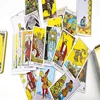 The Rider Tarot with Tin Box Tarot Cards Gilded Edge with Paper Guidebook Oracle Tarot Game Deck Party Astrology Cards Oracle 4