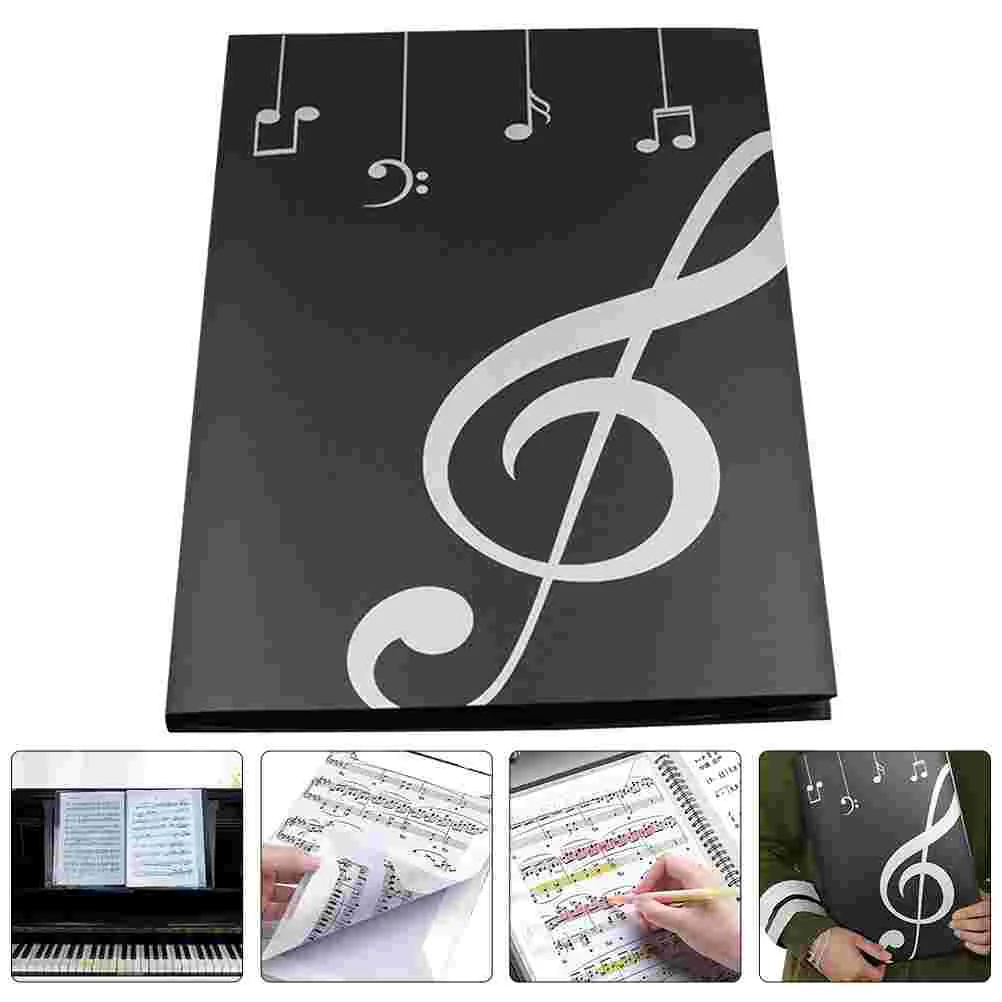 

Sheet Music Folder A4 Binder Piano Score Document Organizer Folders Size Paper Test Documents File Plastic Case