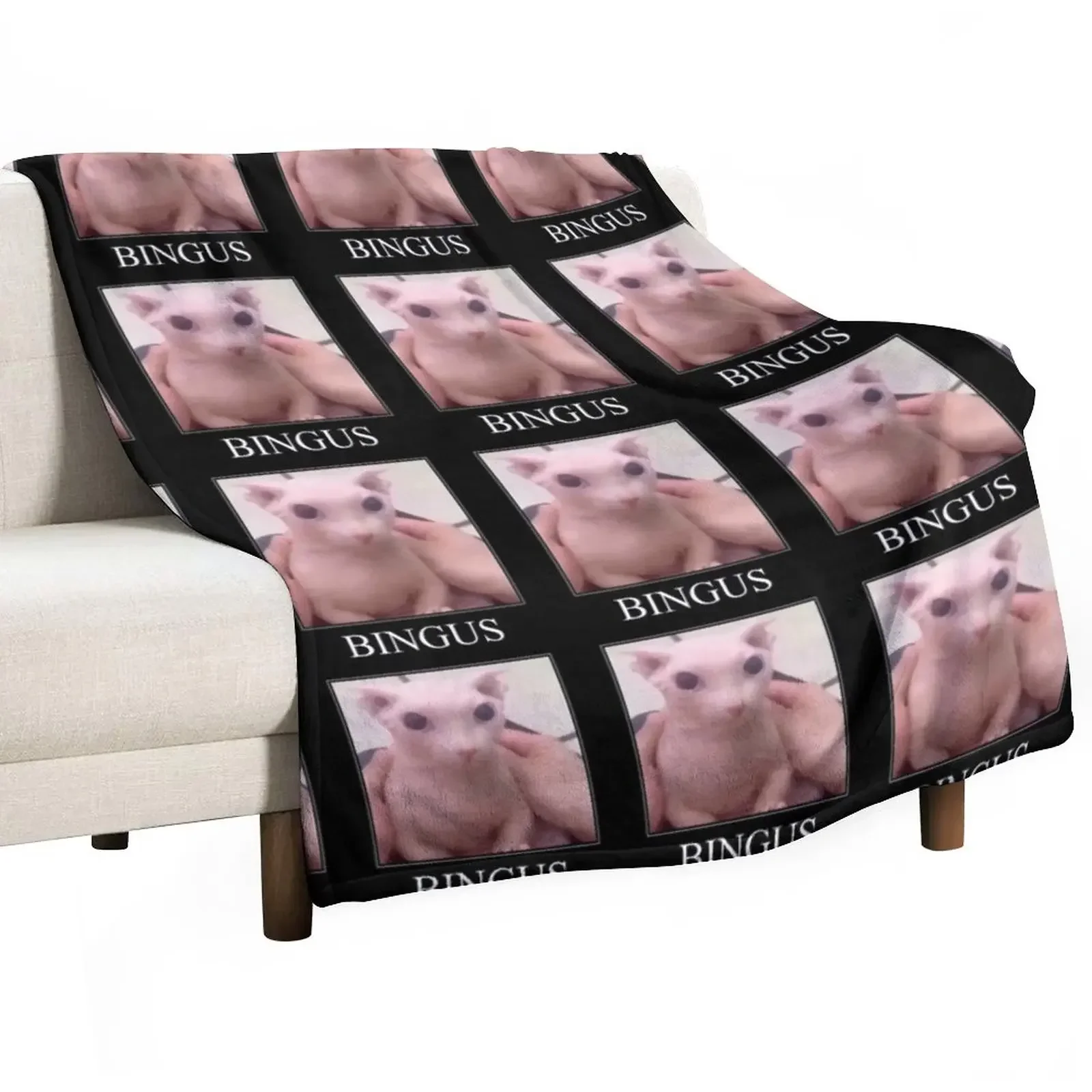 

BINGUS Throw Blanket Hairy Fluffys Large Luxury Designer Blankets