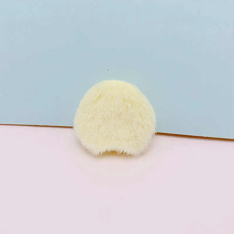 36pcs 4cm zwei Seiten Filz kleine Maus runde Ohr gepolsterte Applikationen für Kinder Hut Nähen Stirnband Haars pange Zubehör Patches – Detail 9