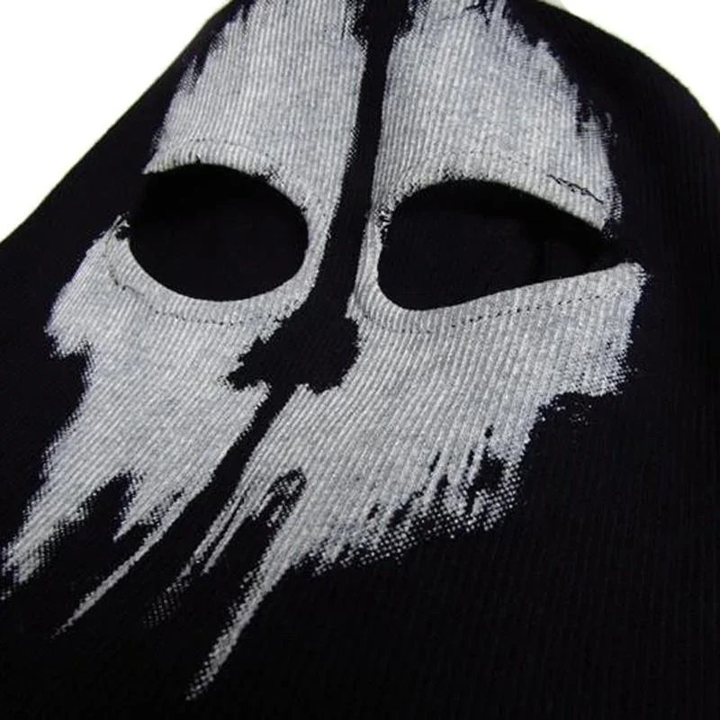 1 Stück Roman Balaclava Ghost Skull Bike Motorrad Helm Kapuze Ski Sport Hals Gesichtsmaske – Detail 8