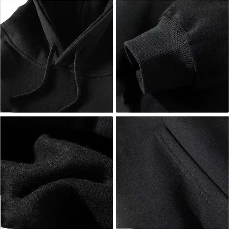 Autumn and Winter Luxury Brand Hoodie Men's and Women's Long-sleeved Fleece Boys Girls High-quality Printing