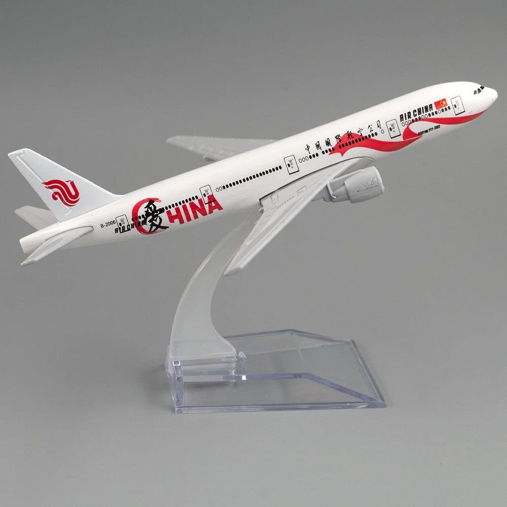 

Модель самолета 1/400, воздух, China, Боинг 777, 16 см, B777, модель самолета из сплава, подарок для детей, украшение для коллекционирования стола