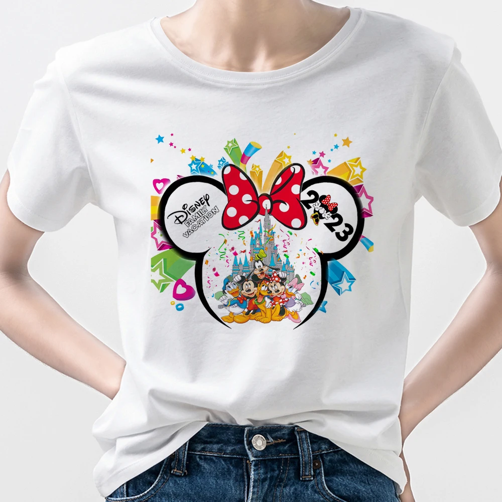 

Disney Hot Sell 2023 Series White Men T-Shirts S-3XL Size O Neck High Quality Popular Exquisite Male T Shirts Trendy Comfy Tops