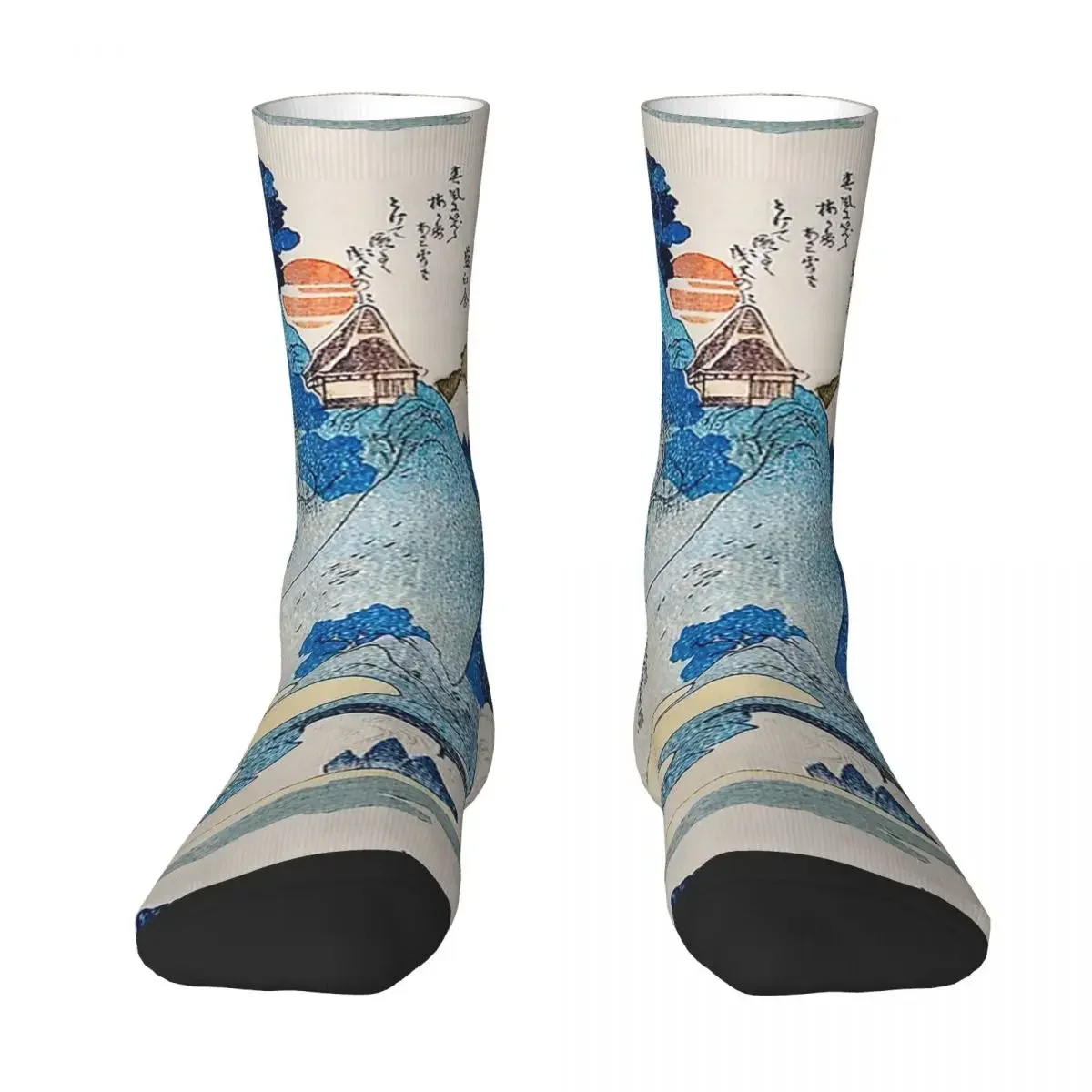 

Всесезонные короткие чулки Fuji No Yukei от Utagawa Kuniyoshi носки Harajuku Хип-хоп длинные носки для мужчин и женщин подарок на день рождения
