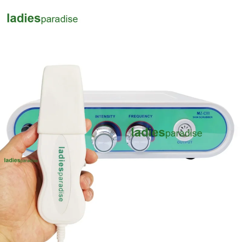 Ultrasonic Skin Scrubber Vibration Face Spatula Blackhead Remover Facial Scrubber Shovel Clean Cavitation Peeling Facial Lifting