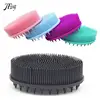 Silicone Body Brush Baby Shower Sponge Dry Massage Bath Towel for Body Bast Silicone Body Scrubber  Back Scrubber 1