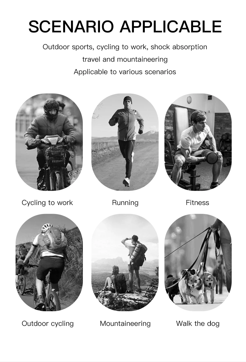 Mountainbike Touchscreen Radfahren Handschuhe Atmungsaktive Stoßdämpfung Sport Fitness Frühling Sommer Reithandschuhe Wandern Handschuhe – Detail 9