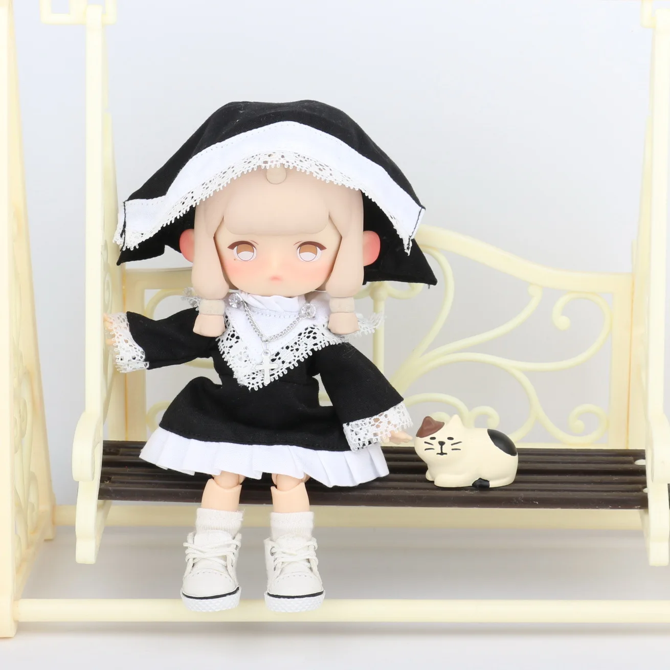 

Комплект одежды для куклы HOUZIWA OB11 1/12, шарнирный кукольный костюм