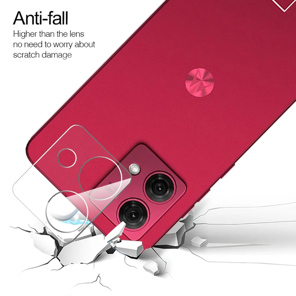 3-Piece 3D Clear Camera Screen Protector & Lens Protective Glass Film