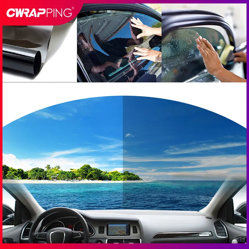 AUTOTEK Precut Window Tint Film For Ford Edge 2015-2024 - Sun Protection & Privacy Window Tinting Kit