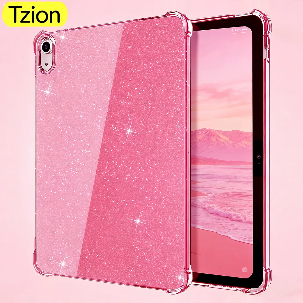 Sparkling Shockproof Soft Silicone Tablet Case