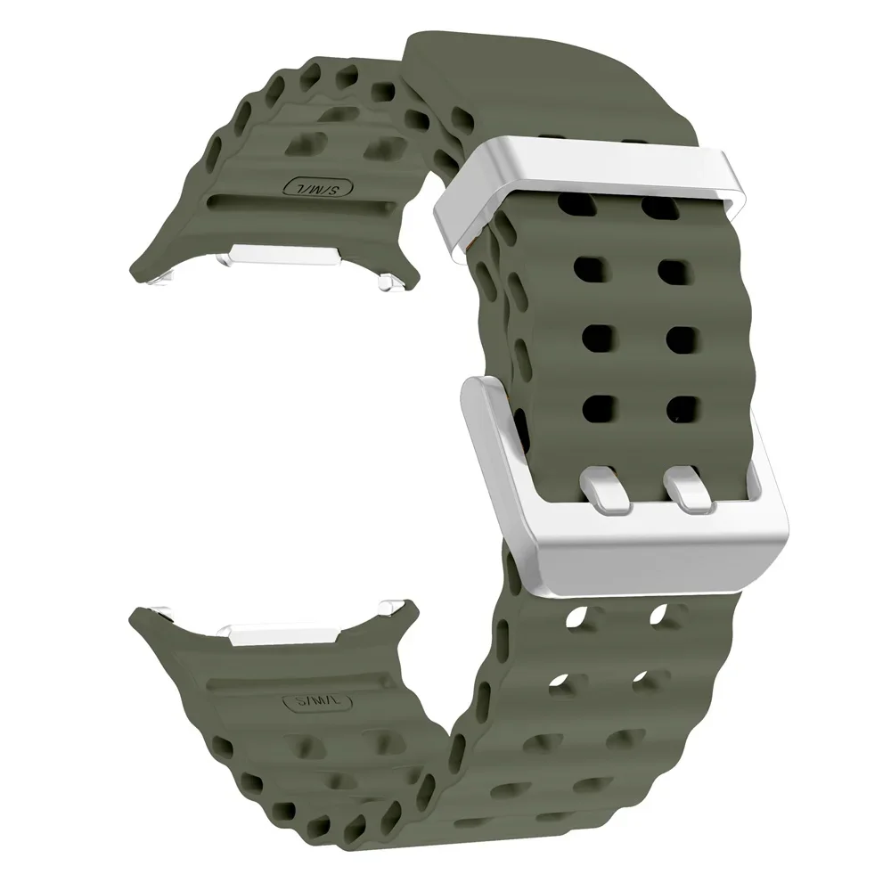 Premium Marine Silicone Sport Band - Original Strap for Smartwatch Accessories