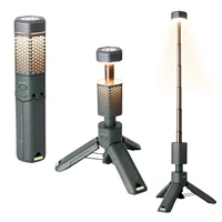 2024 new Camping light Telescopic and Collapsible Camping Lanterns with 2 Light Sources Mobile Lighting 10500mAh Flash Light 1