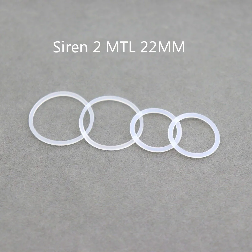 FATUBE Silicone Seal Ring for Siren 2 24MM Edition(11pcs/pack) / Siren 2 MTL 22MM