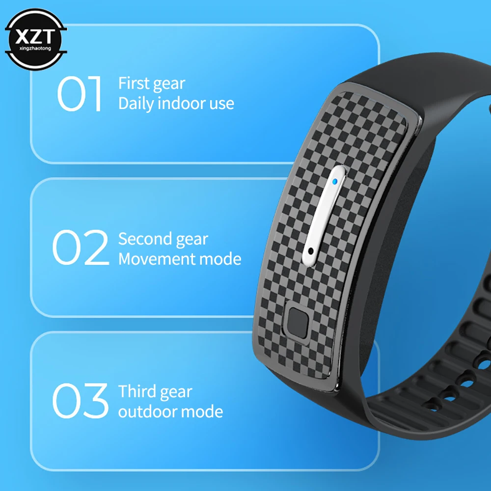 Ultrasonic Body Shape Wristband Smart Magnetic Lymphatic Detox Bracelet Heart Rate Fitness Pedometer Wristbands 3