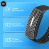 Ultrasonic Body Shape Wristband Smart Magnetic Lymphatic Detox Bracelet Heart Rate Fitness Pedometer Wristbands 3