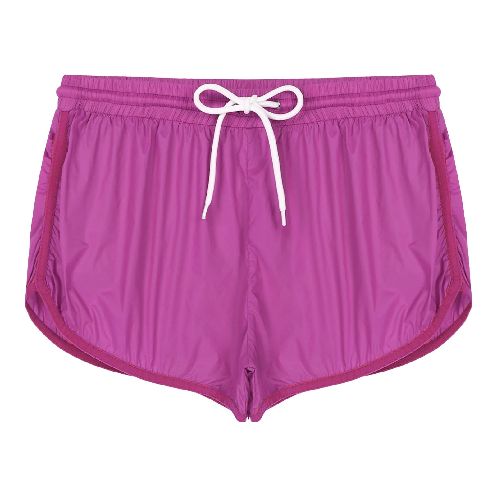 Mens Soft See Through Shorts Fabric Drawstring Lightweight Boxer Shorts Breathable Soft Panties Casual Wear Swimming Swimwear