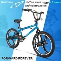 Hiland-Vélo BMX pour enfants, vélo BMX pour enfants, garçons et filles de 5 à 12 ans, rotor résistant à 360, FreKou, 4 chevilles, vitesse unique, 20 po 2