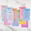 A6 Euros USD Cash Envelopes Budget Planner Easy To Save 100 Envelopes Eave Money, 52 Weeks Save Challenge, 30 Days Save 2