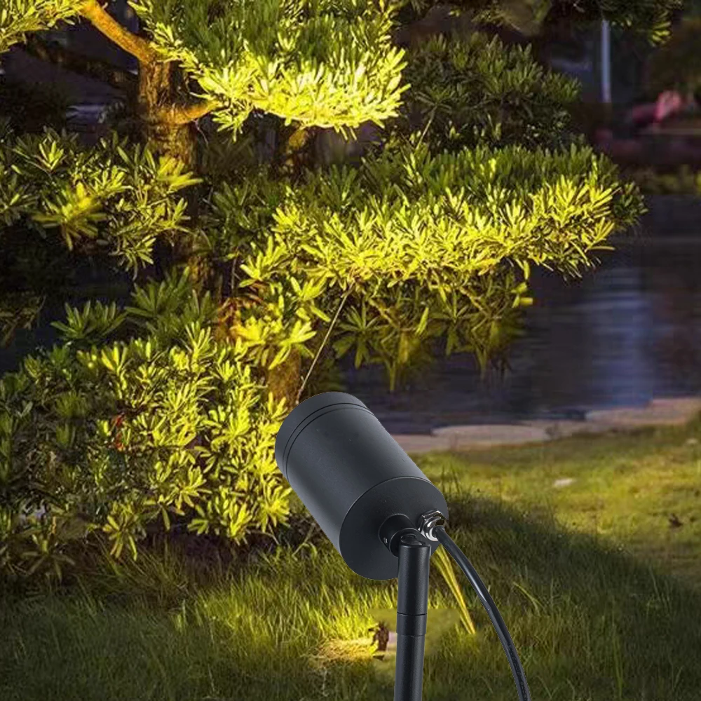COB Spike light AC110V AC220V led landscape lighting small lawn lamp IP65 modern yard beautiful fixture