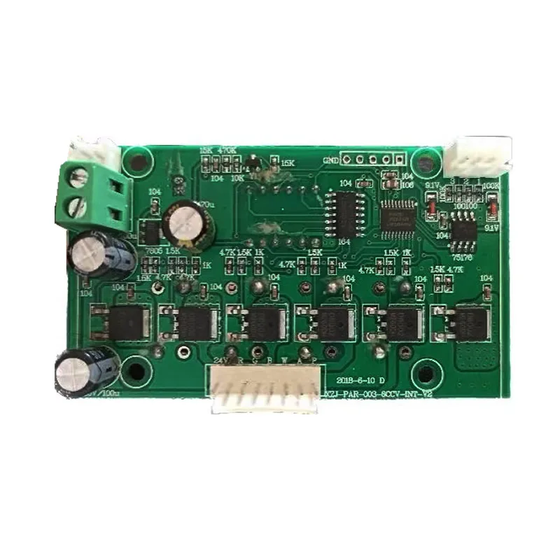 Scheda Madre Della Scheda Di Controllo Xzj-Par-003-6Cvv-Int-V2 Per Led Par 7 X18W