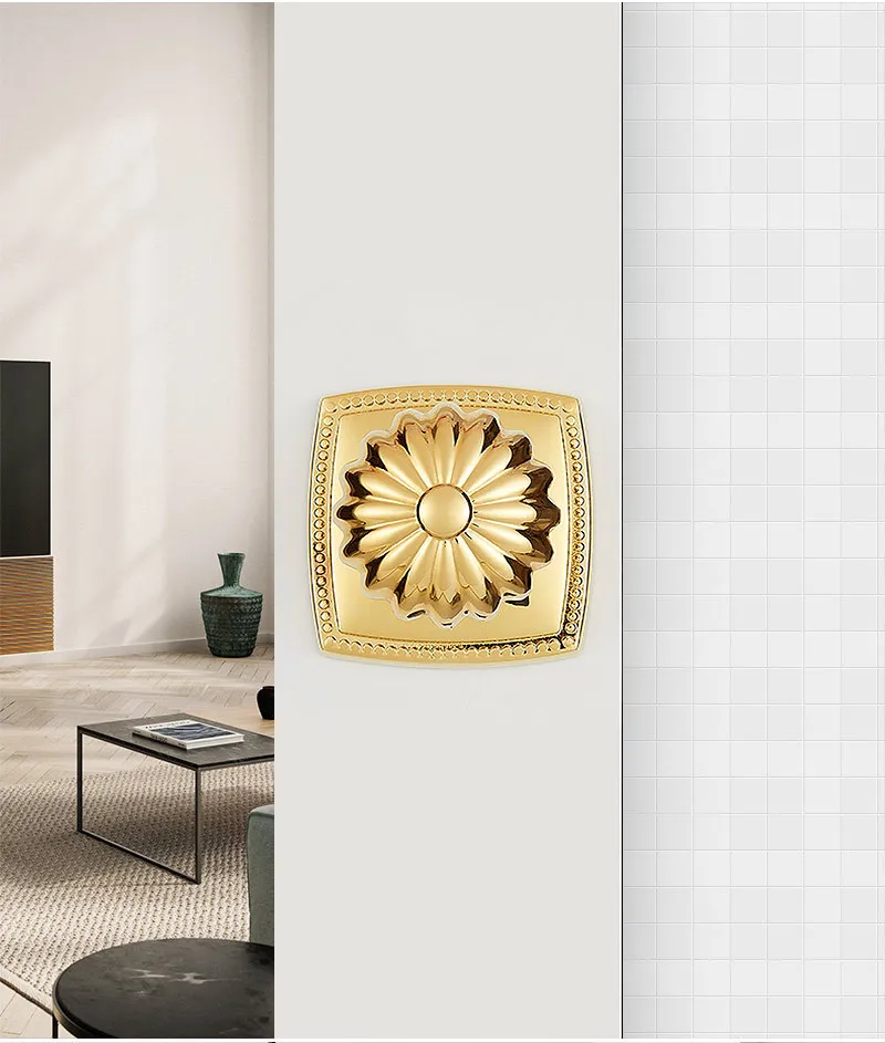 Description Picture 6 of itemLight Luxury Gold Bathroom Door Lock Pumpkin Ball Handle Keyless Lockset Indoor Door Handle Silent Security Locks Home Hardware