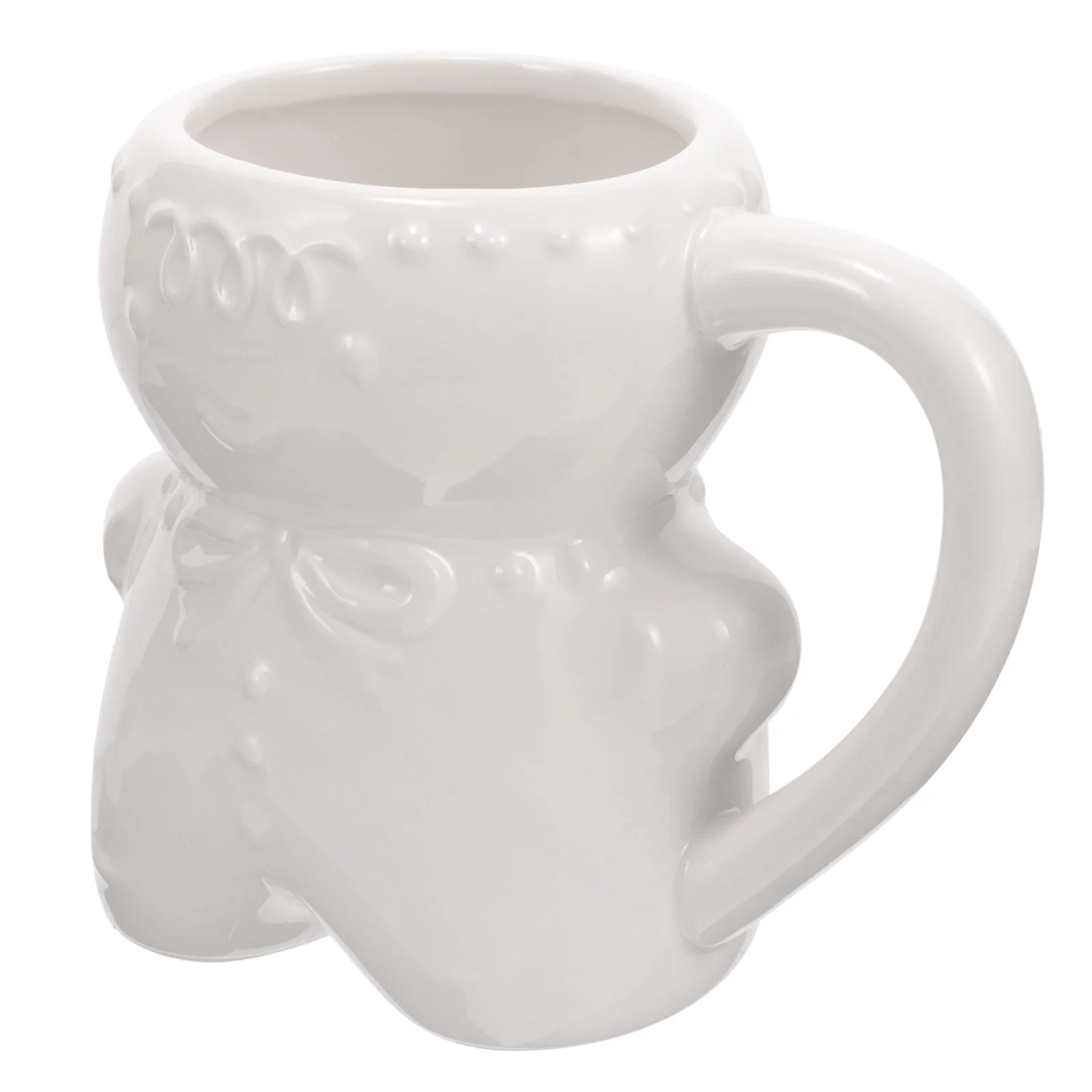 

Ceramic Mug Milk Cup Gingerbread Man Coffee Christmas Teatowels Water Modeling Lovely Breakfast
