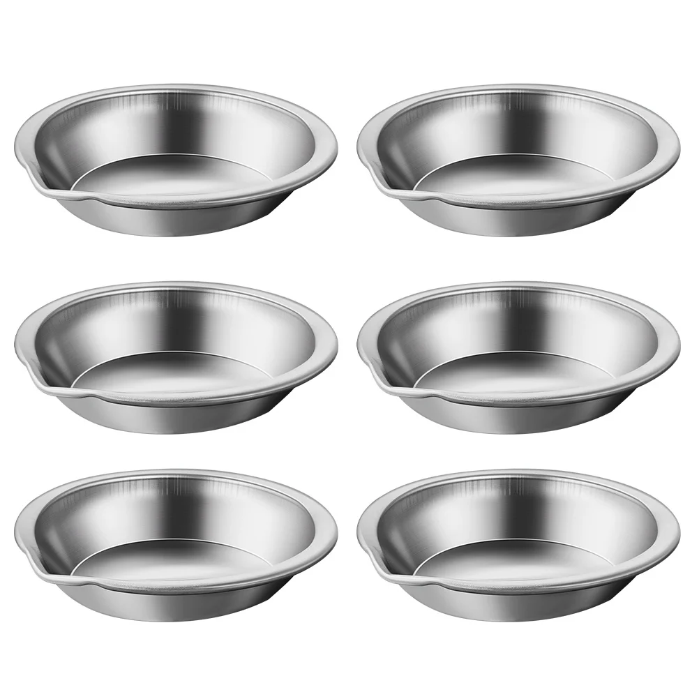 18 Petits Plateaux De Peinture En Acier Inoxydable - 50 Mm - Avec Bec Verseur - Pour Mélange Couleurs, Maquillage, Vernis