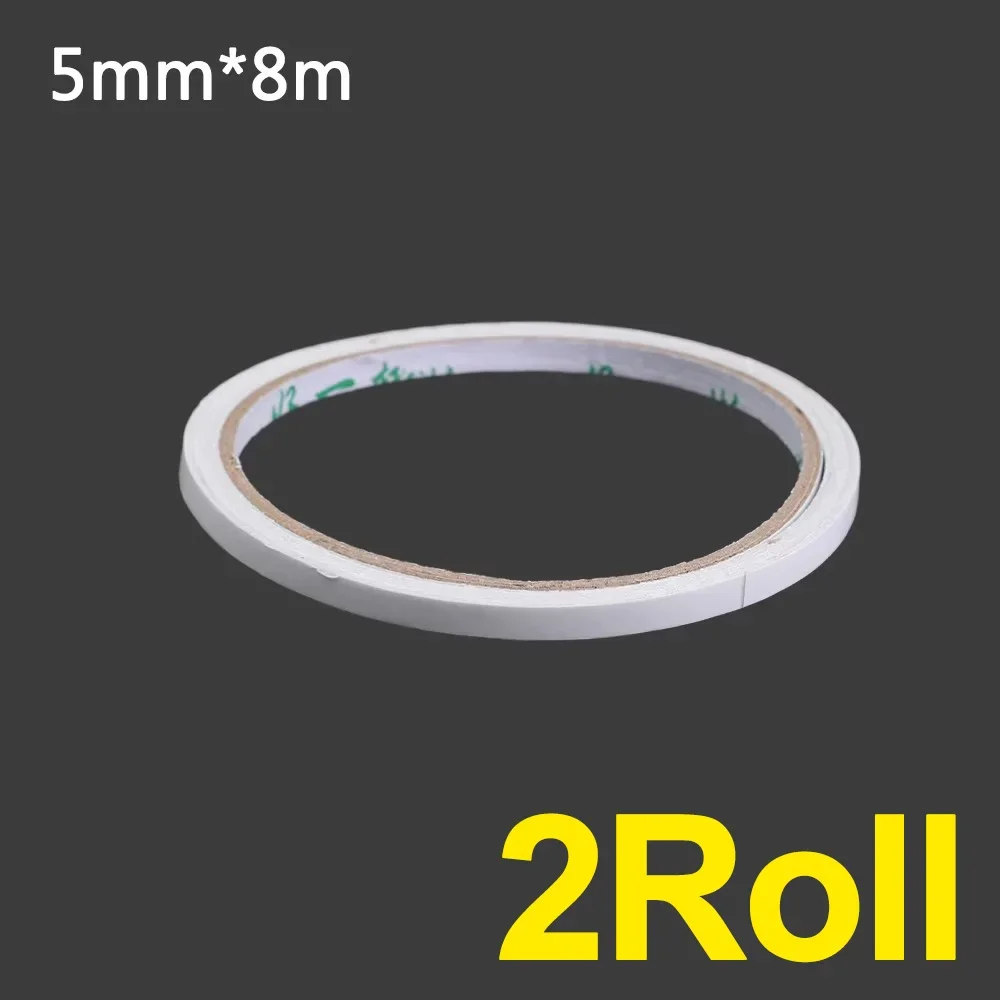 Super Long Double-Sided White Adhesive Tape - Heavy-Duty Cotton Stickers