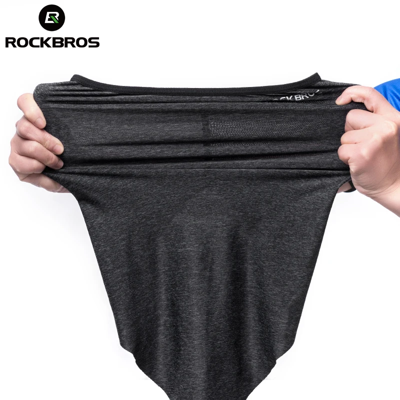 Cycling Bandana Face Masks Scarf Summer Sun UV Protection Motorcycle Bike ROCKBROS Ice Silk Cool Mask Neck Cover Men