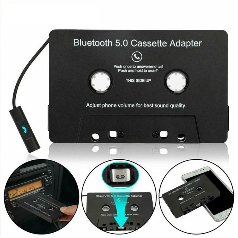 Bluetooth Cassette Receiver Universal Cassette Adapter Car Audio Bluetooth 5.0 For Car Cassette Stereo