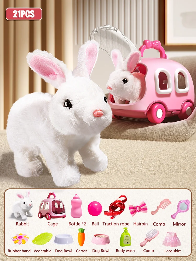 21PCS Rabbits Set